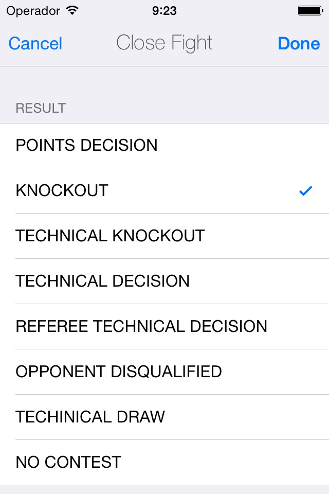 Boxing Scores screenshot 3