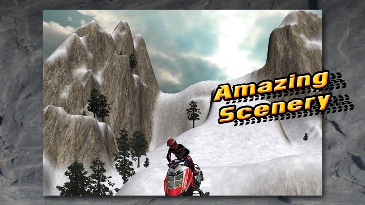 Arctic Fury 3D Off-Road Snowmobile Parking Extreme - Snow Mountain Stunt Racing Simulator FREE screenshot-4