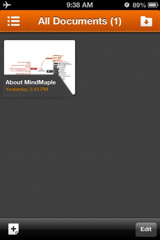 MindMaple for iPhone screenshot 2