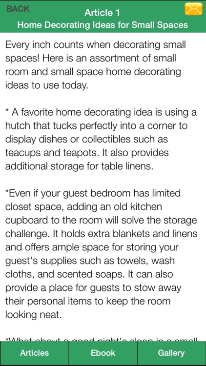 Decorating Ideas Guide - A Guide To Decorating Your Home ! screenshot-4