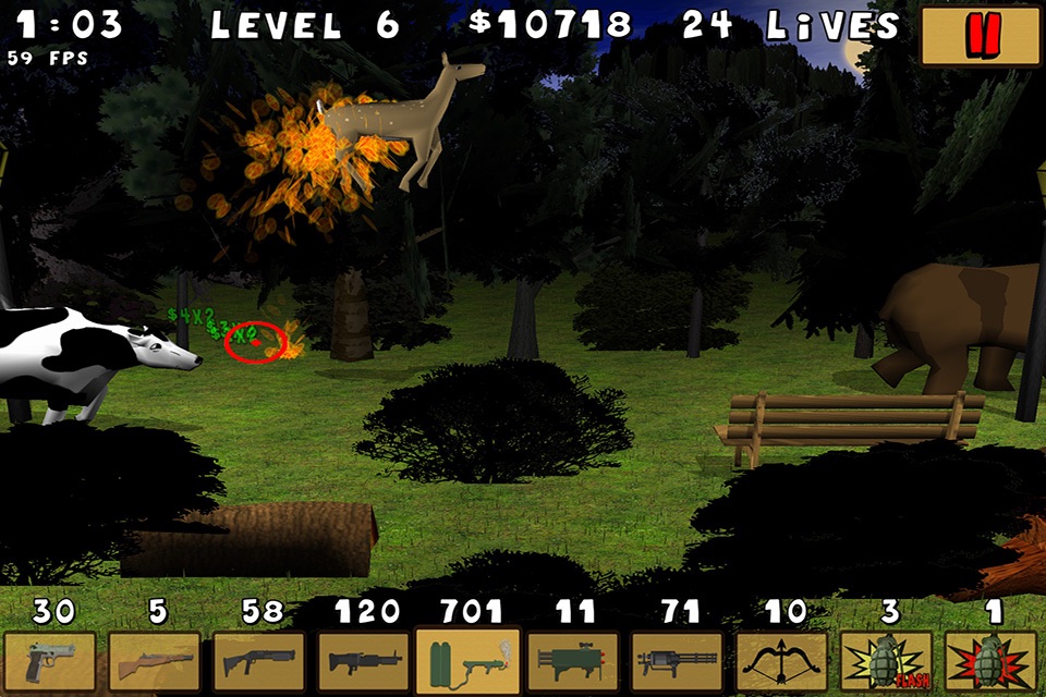Critter Crush - Hunting Game screenshot 4