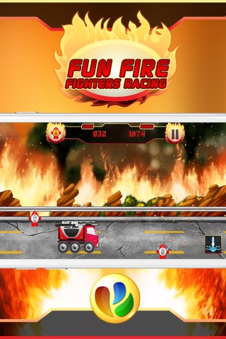 Fun Fire Fighters Racing Game screenshot 3