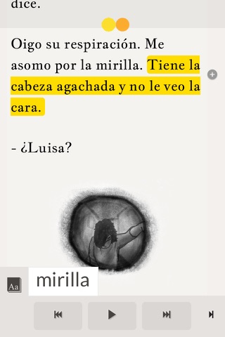 Learn Spanish with a zombies tale (with translation and audio) screenshot 2