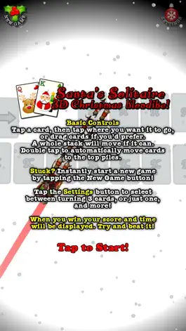 Game screenshot Santa's Solitaire - 3D Christmas Klondike! hack