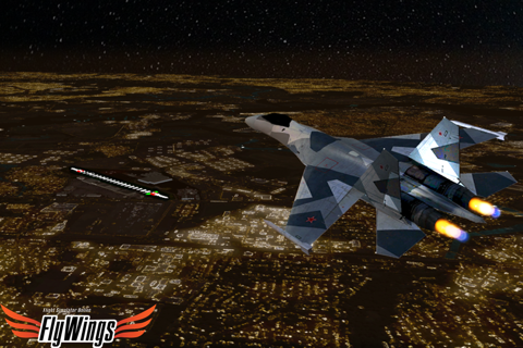 Flight Simuator New York FlyWings Night Fly 2015 screenshot 4