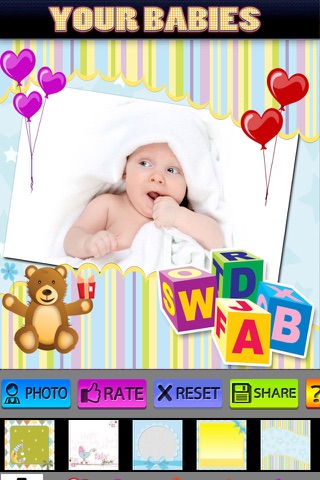 Baby Photo Frames and Stickers screenshot 4