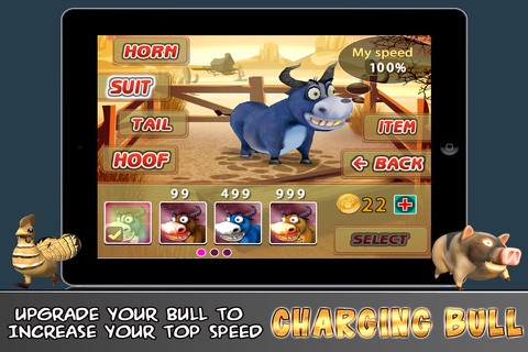 Charging Bull - A New & Addictive Style of Gameplay screenshot 2