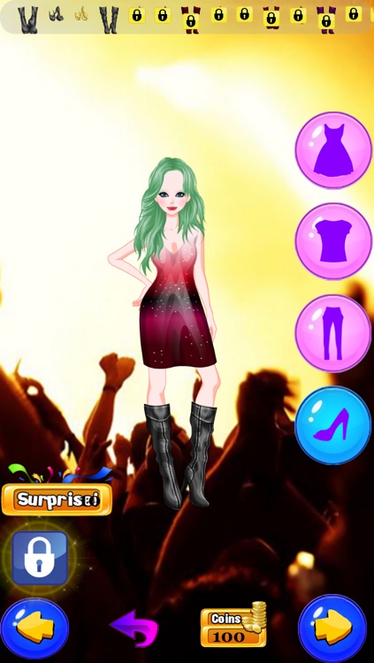 Rockstar Girls Rock & Roll Makeover Club: Crazy High Fashion Band with Guitar, Jeans & Music
