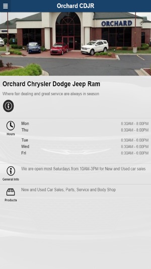 Orchard Chrysler Dodge Jeep