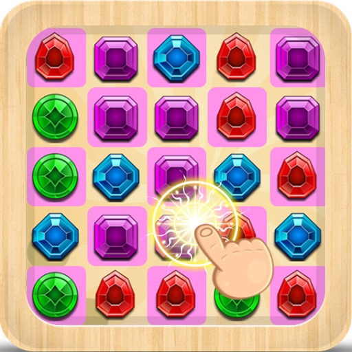 Jewels Match Mania Deluxe iOS App