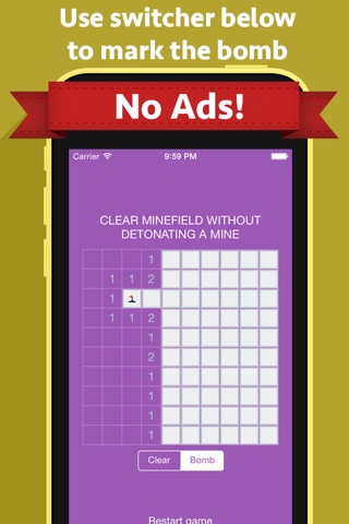 Minesweeper Pro - timeless classic game with No Ads! screenshot 3