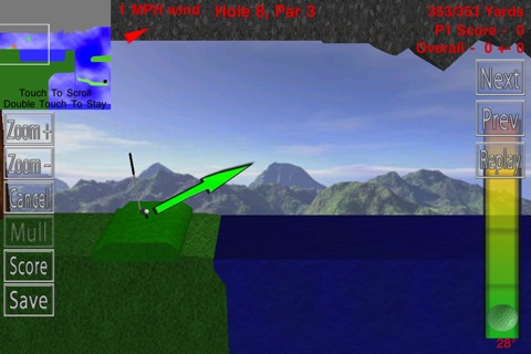 Rocket Golf screenshot 2