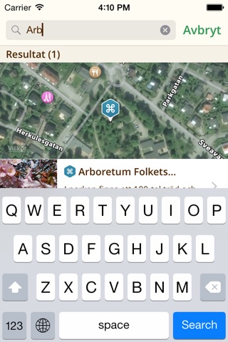 Katrineholms Naturkarta screenshot 3