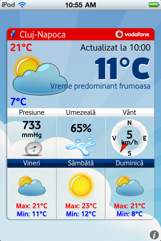 Vodafone Meteo screenshot 3