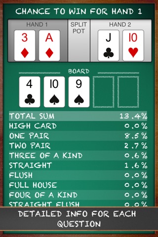 Poker Quiz - improve your poker skills screenshot 3