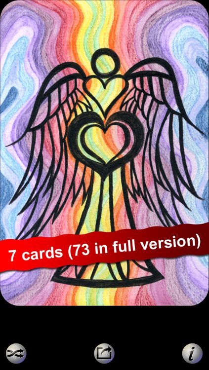 Angel Heart LITE Oracle Cards - Seraphina of Elvenstone