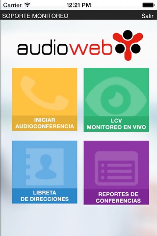 Audioweb screenshot 4