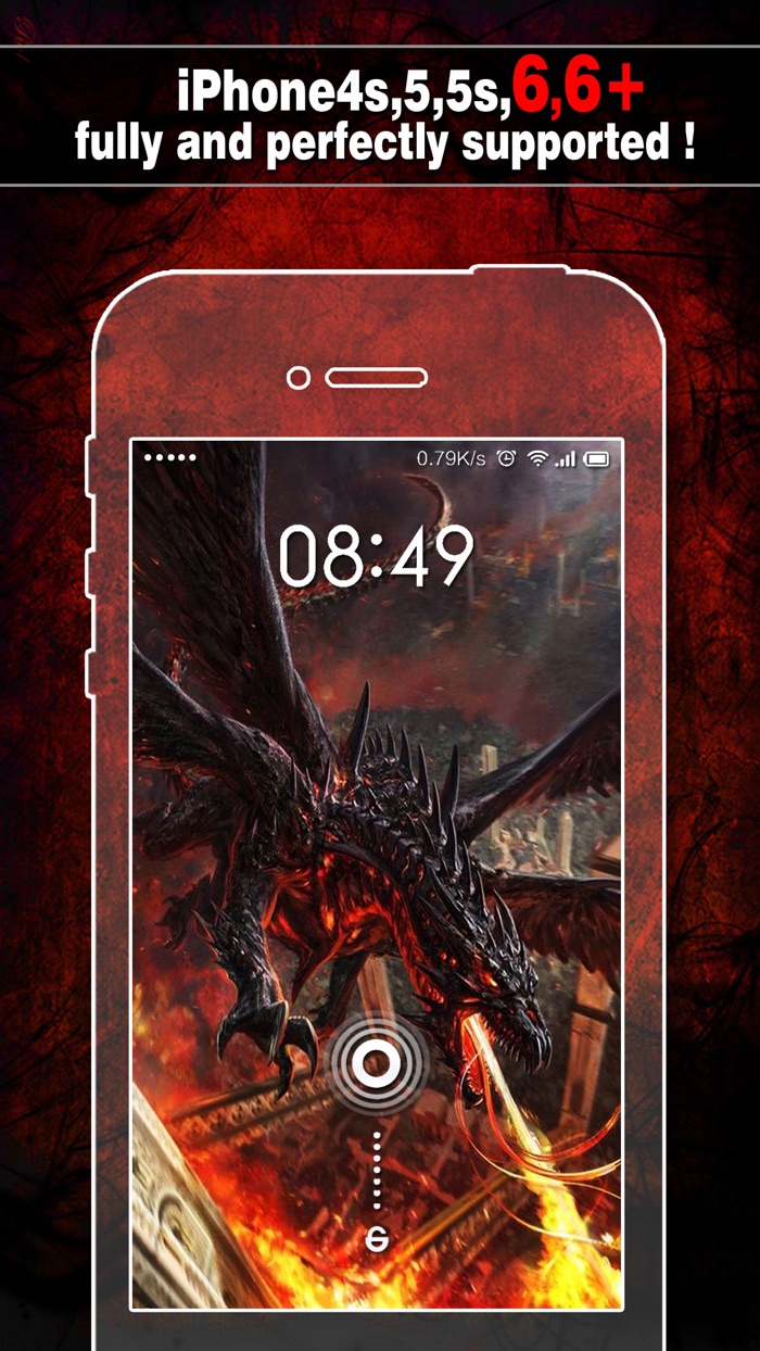 Dragon Wallpapers Backgrounds and Themes - Home Screen Maker with Cool HD Dragon Pics for iOS 8 and iPhone 6