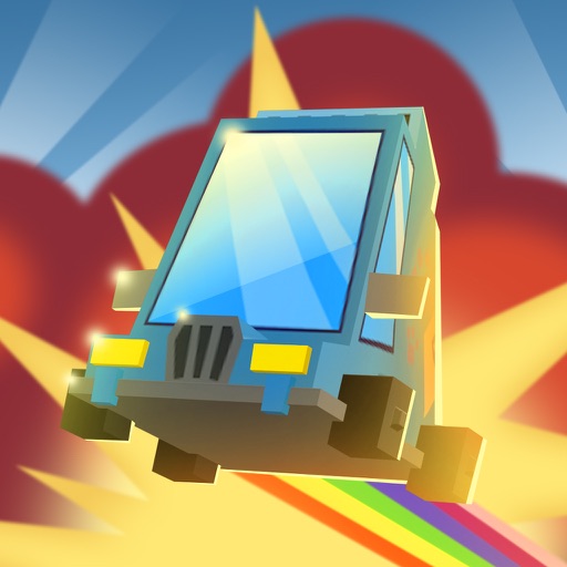 Blocky Car Racing iOS App