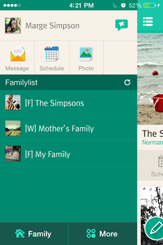 Familybook. screenshot 2