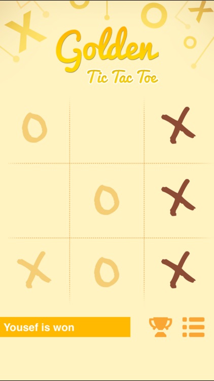 Golden Tic Tac Toe