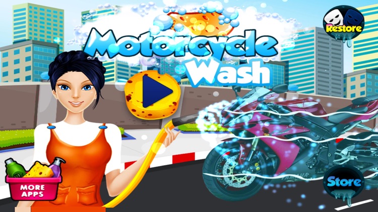 Motorcycle Wash screenshot-4