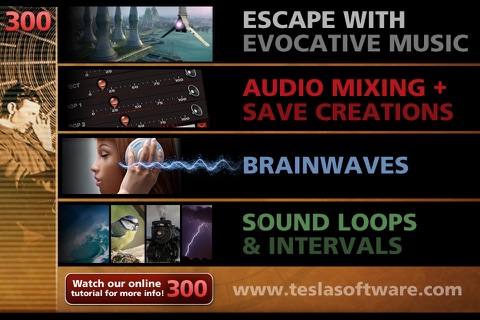 300! | AmbiScience™ :: White Noise, Brainwaves, Relaxing Music and Sound Effects! screenshot 3