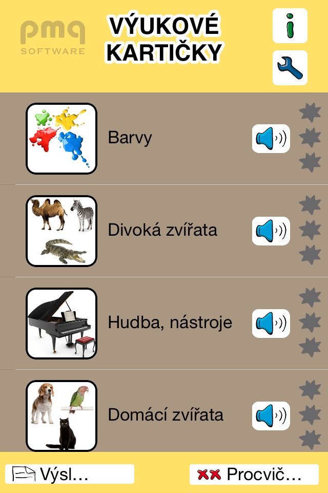 České výukové kartičky screenshot 3