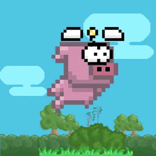 Acrobatic Pig - Swing Fly Training HD iOS App