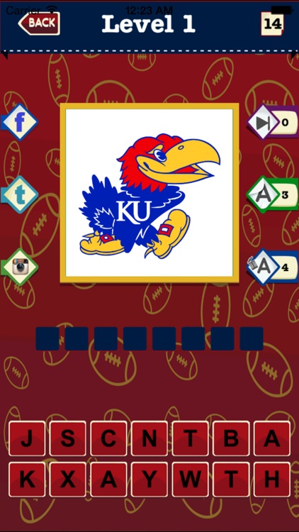 American College Football Quiz:Sports Logos Guessing Game