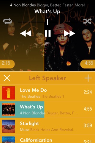 Split n Play: Double Music Player with Earphones screenshot 3