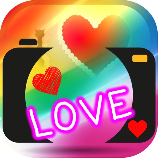 Paint On Photo Love iOS App