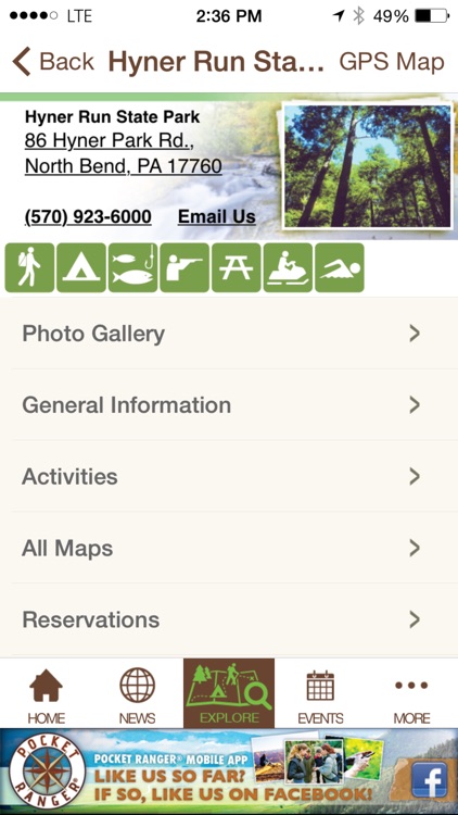 Pennsylvania State Parks & Forests Guide- Pocket Ranger® screenshot-4