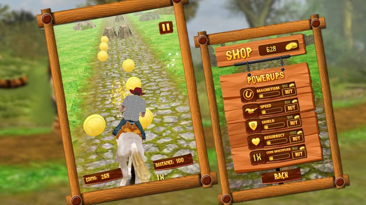 Horse Run 3D - Russian Wild Tiger Chase the Racing Equestrian in Jungle Valley screenshot-3