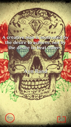 Skull Art Theme HD Wallpaper and Best Inspirational Quotes B(圖4)-速報App