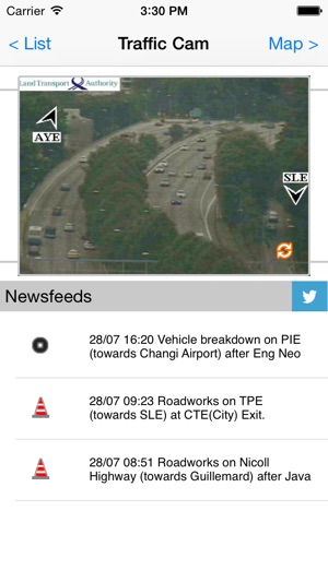 Traffic Cam SG - Traffic Cam in Singapore(圖1)-速報App