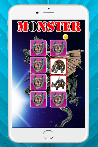 Matching Monster World Memorize for Kids screenshot 2