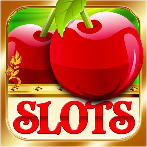 Classic Cherry Slots Machine - The Las Vegas Spin with Friends and for Buddies iOS App