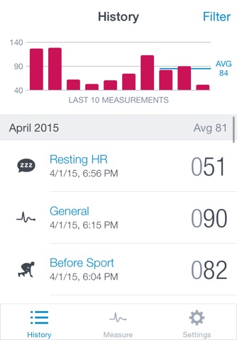 Runtastic Heart Rate PRO screenshot 2