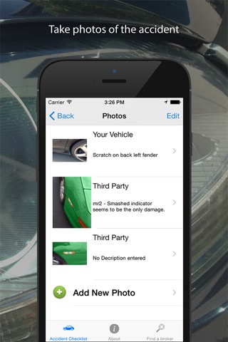 Accident Checklist screenshot 4