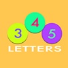Letters 2 Words: 3, 4, 5
