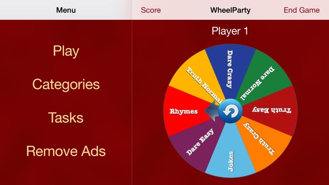 Party Wheel (Truth or Dare)