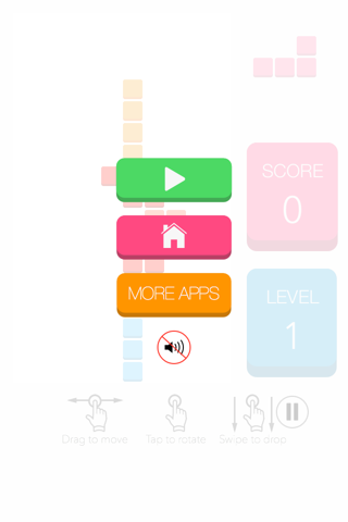 Flatris - Free, Simple and Easy to Play Brick Game screenshot 4