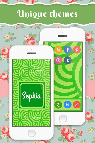 Monogram - Wallpapers and Themes Maker HD screenshot 3