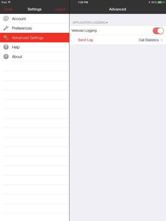 Infinity Voice - for Tablets