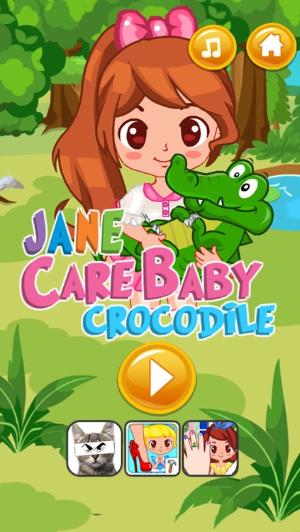 Jane Care Baby Crocodile