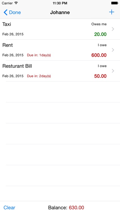 Money Reminder