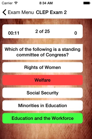 CLEP American Government Prep screenshot 2