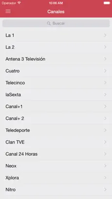 Image 1 Televisión Española Guía iphone
