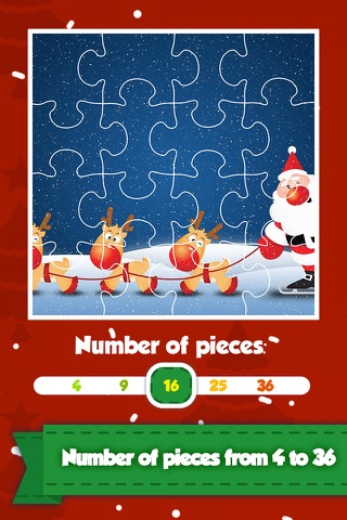 Kids Puzzles: Christmas Jigsaw screenshot 2